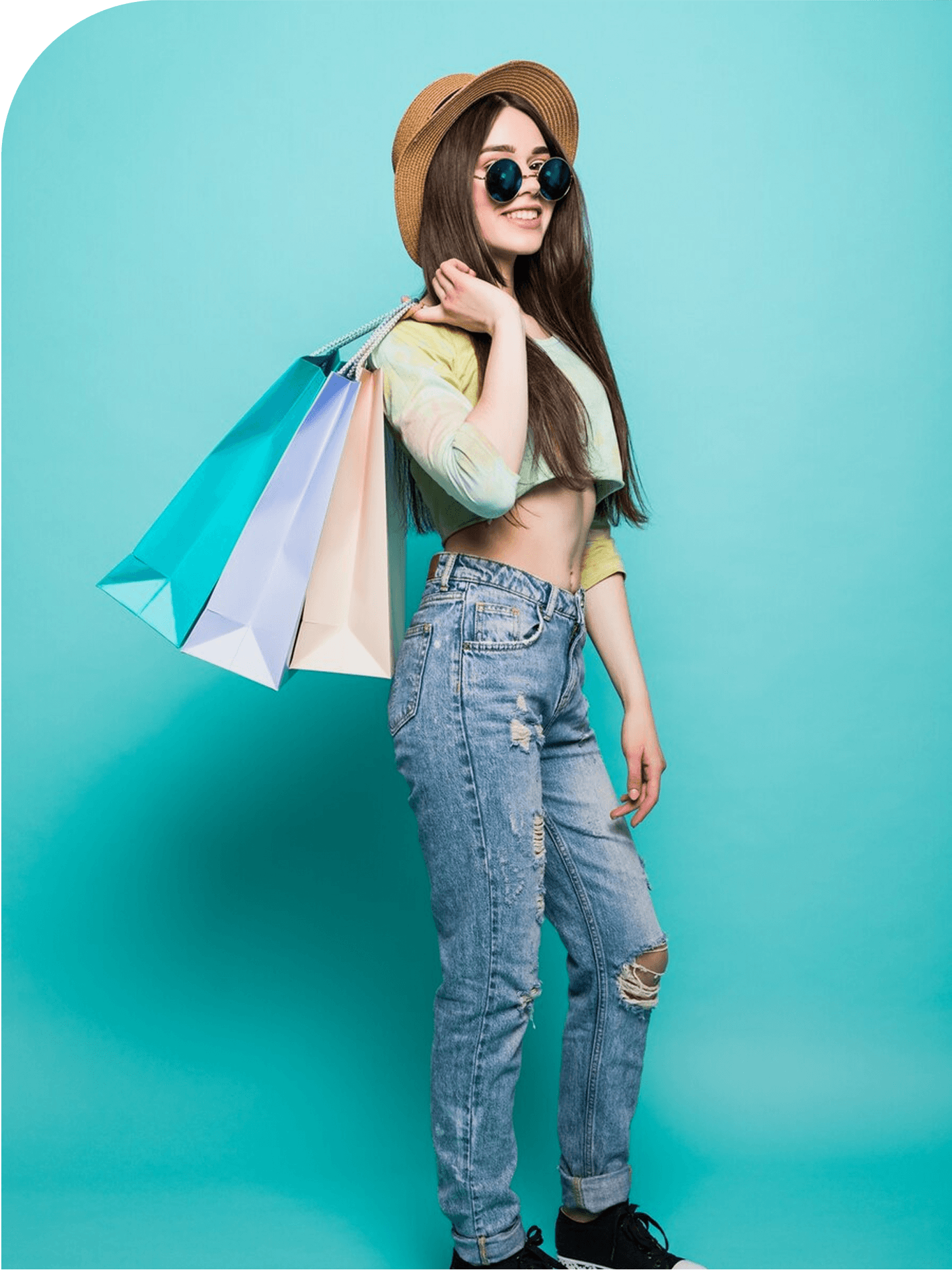 Shopping girl